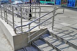 Поручни для инвалидов из нержавеющей стали в Санкт-Петербурге. Готовые проекты ПерилаГлавСнаб - фото 12