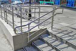 Поручни для инвалидов из нержавеющей стали в Санкт-Петербурге. Готовые проекты ПерилаГлавСнаб - фото 12