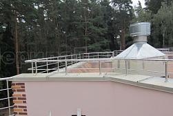 Ограждения для кровли из нержавеющей стали в Санкт-Петербурге. Готовые проекты ПерилаГлавСнаб - фото 4
