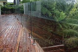 Стеклянные перила для балконов в Санкт-Петербурге. Готовые проекты ПерилаГлавСнаб - фото 15