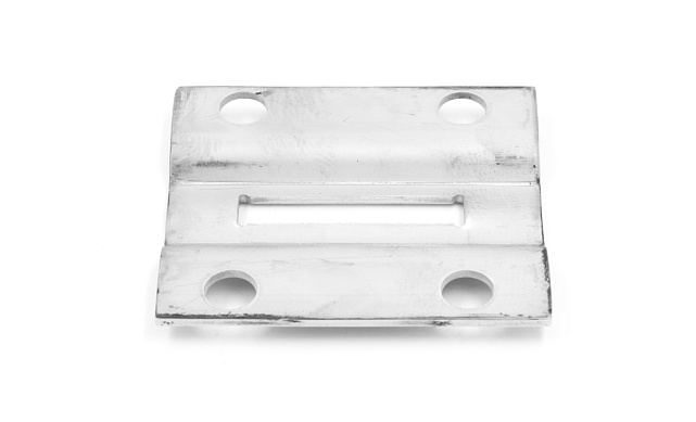 Боковой крепеж стойки под Ø38.1 мм, полированный (AISI 304) k056-4 4 Боковой крепеж стойки под Ø38.1 мм, полированный (AISI 304) k056-4 4