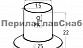 Фланец для трубы Ø16 мм, штампованный, полированный, (AISI 304) k207-3