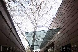 Стеклянные козырьки на вантах в Санкт-Петербурге. Готовые проекты ПерилаГлавСнаб - фото 26