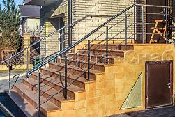 Ограждения из нержавеющей стали с тремя ригелями в Санкт-Петербурге. Готовые проекты ПерилаГлавСнаб - фото 3