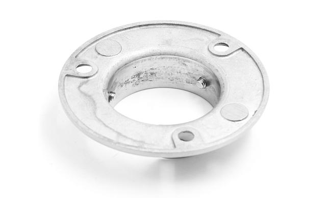 Фланец настенный, для Ø48.3мм, под 3 самореза 4.8мм, литой, шлифованный, AISI304 Фk238-2 3