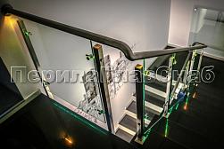 Поручни, перила и ограждения с подсветкой в Санкт-Петербурге. Готовые проекты ПерилаГлавСнаб - фото 26