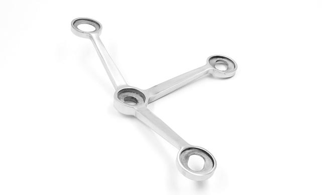 Спайдер-200мм Y-образный 3х26х38, 1х18х36/40мм, нагрузки: 1кН, 2кН (AISI 304) k288-Y 4