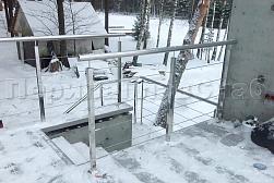 Ограждение входных групп в Санкт-Петербурге. Готовые проекты ПерилаГлавСнаб - фото 6