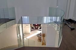 Стеклянные перила для атриумов в Санкт-Петербурге. Готовые проекты ПерилаГлавСнаб - фото 22