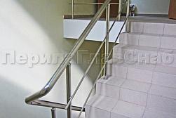 Перила и ограждения из нержавеющей стали с двумя ригелями в Санкт-Петербурге. Готовые проекты ПерилаГлавСнаб - фото 15