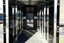 Стеклянные козырьки на спайдерах в Санкт-Петербурге. Готовые проекты ПерилаГлавСнаб - фото 2