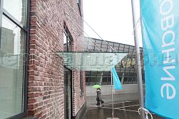 Стеклянные козырьки на вантах в Санкт-Петербурге. Готовые проекты ПерилаГлавСнаб - фото 22