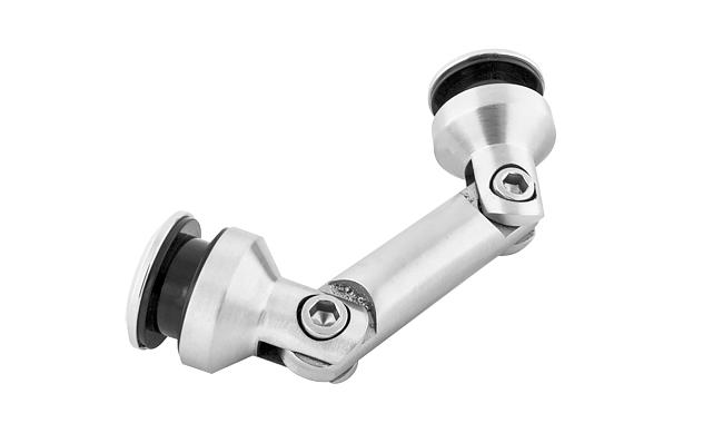 Крепление стекло-стекло, штанга 60 мм, без зенковки tt202-60А SSS 2