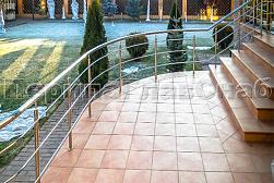 Перила и ограждения для террас в Санкт-Петербурге. Готовые проекты ПерилаГлавСнаб - фото 25