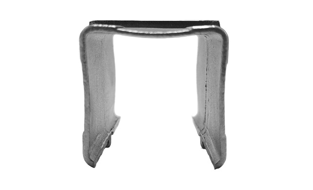 Соединитель для поручня 40х40 мм с пазом, полированный (AISI 304) Фk545-2 5