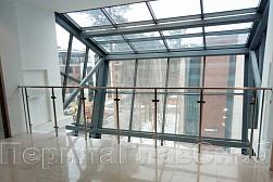 Стеклянные ограждения для торговых  и бизнес центров в Санкт-Петербурге. Готовые проекты ПерилаГлавСнаб - фото 10