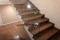 Цельностеклянные ограждения на несущем стекле в Санкт-Петербурге. Готовые проекты ПерилаГлавСнаб - фото 10