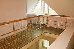 Ограждения из нержавеющей стали с тремя ригелями в Санкт-Петербурге. Готовые проекты ПерилаГлавСнаб - фото 13