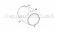 Соединитель ригеля бочонок Ø12.0х1.5 мм, полированный, AISI 304 k062-12-2