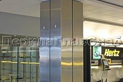 Облицовка колонн нержавеющей сталью в Санкт-Петербурге. Готовые проекты ПерилаГлавСнаб - фото 4