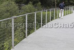 Тросовые ограждения в Санкт-Петербурге. Готовые проекты ПерилаГлавСнаб - фото 5