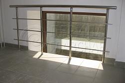 Ограждение на окна из нержавеющей стали в Санкт-Петербурге. Готовые проекты ПерилаГлавСнаб - фото 22