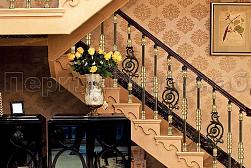 Латунные перила под золото в Санкт-Петербурге. Готовые проекты ПерилаГлавСнаб - фото 10