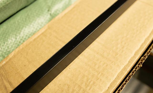 П-образный профиль 19x13, L=2200, алюминий ,черный, уценка t756 BL-У 6