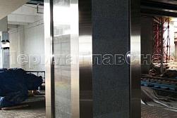 Облицовка колонн нержавеющей сталью в Санкт-Петербурге. Готовые проекты ПерилаГлавСнаб - фото 10