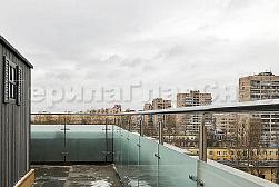 Цельностеклянные ограждения для крыш в Санкт-Петербурге. Готовые проекты ПерилаГлавСнаб - фото 22