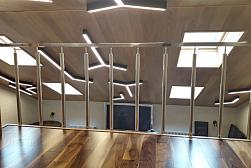 Ограждения и перила без ригелей из нержавеющей стали (без заполнения) в Санкт-Петербурге. Готовые проекты ПерилаГлавСнаб - фото 13