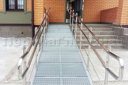 Поручни для инвалидов из нержавеющей стали в Санкт-Петербурге. Готовые проекты ПерилаГлавСнаб - фото 11