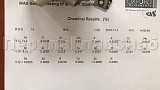 Химический анализ Отвод поручня под сварку Ø38.1х100х1.45мм Химический анализ Отвод поручня под сварку Ø38.1х100х1.45мм