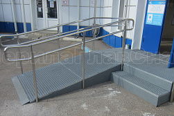 Поручни для инвалидов из нержавеющей стали в Санкт-Петербурге. Готовые проекты ПерилаГлавСнаб - фото 9