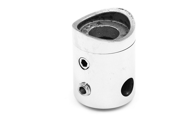 Зажимы для троса Ø6 мм, полированный, (AISI 304) k267 5 Зажимы для троса Ø6 мм, полированный, (AISI 304) k267 5