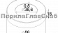 Низ стойки Ø38.1 мм, Ø86 мм, полированный (AISI 304) k043