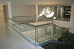 Стеклянные перила для атриумов в Санкт-Петербурге. Готовые проекты ПерилаГлавСнаб - фото 11