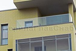 Стеклянные перила для балконов в Санкт-Петербурге. Готовые проекты ПерилаГлавСнаб - фото 31