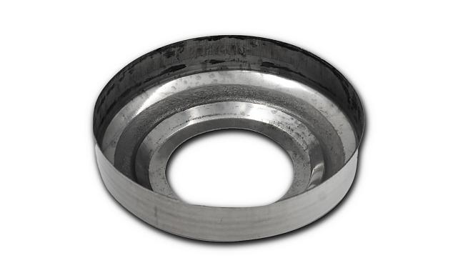 Низ стойки Ø38.1 мм, S=0.8 мм, внешний Ø78х22 мм, полированный, AISI 201 k007-6 3