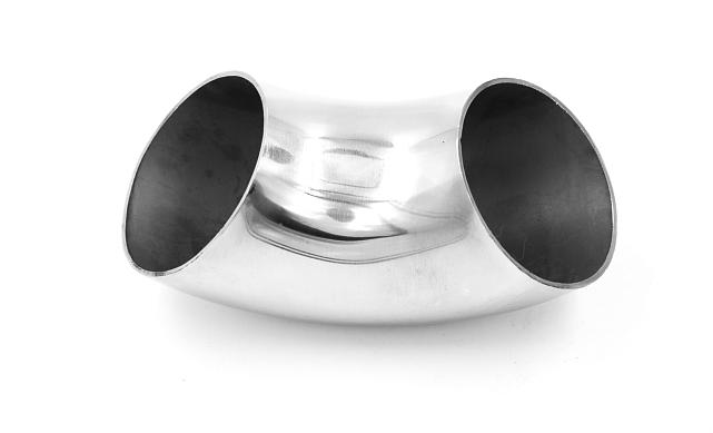 Отвод поручня под сварку под Ø50.8 мм, 400 Grit, (AISI 201) k021-8 4