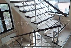 Перила и ограждения из нержавейки и дерева в Санкт-Петербурге. Готовые проекты ПерилаГлавСнаб - фото 24