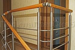 Ограждения из нержавеющей стали с тремя ригелями в Санкт-Петербурге. Готовые проекты ПерилаГлавСнаб - фото 11