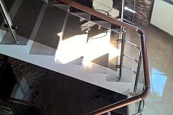 Перила и ограждения из нержавейки и дерева в Санкт-Петербурге. Готовые проекты ПерилаГлавСнаб - фото 26