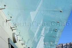 Стеклянные козырьки на вантах в Санкт-Петербурге. Готовые проекты ПерилаГлавСнаб - фото 28