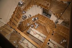 Стеклянные перила для винтовых лестниц в Санкт-Петербурге. Готовые проекты ПерилаГлавСнаб - фото 3