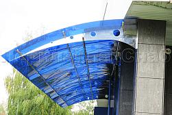 Консольные козырьки и навесы в Санкт-Петербурге. Готовые проекты ПерилаГлавСнаб - фото 3