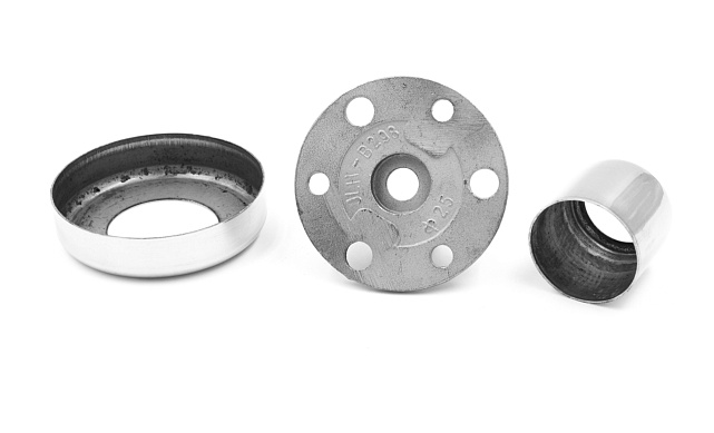 Цанга под трубу Ø25.4 мм, полированная #600, AISI 304, 3 отв. Ø7 мм, 3 отв. Ø9 мм, k343 5 Цанга под трубу Ø25.4 мм, полированная #600, AISI 304, 3 отв. Ø7 мм, 3 отв. Ø9 мм, k343 5