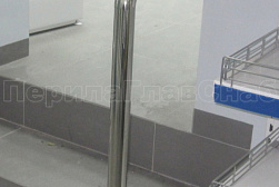 Ограждения и перила без ригелей из нержавеющей стали (без заполнения) в Санкт-Петербурге. Готовые проекты ПерилаГлавСнаб - фото 2 Ограждения и перила без ригелей из нержавеющей стали (без заполнения) в Санкт-Петербурге. Готовые проекты ПерилаГлавСнаб - фото 2