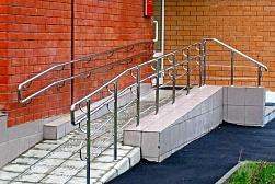 Поручни для инвалидов из нержавеющей стали в Санкт-Петербурге. Готовые проекты ПерилаГлавСнаб - фото 18
