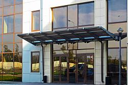 Консольные козырьки и навесы в Санкт-Петербурге. Готовые проекты ПерилаГлавСнаб - фото 11